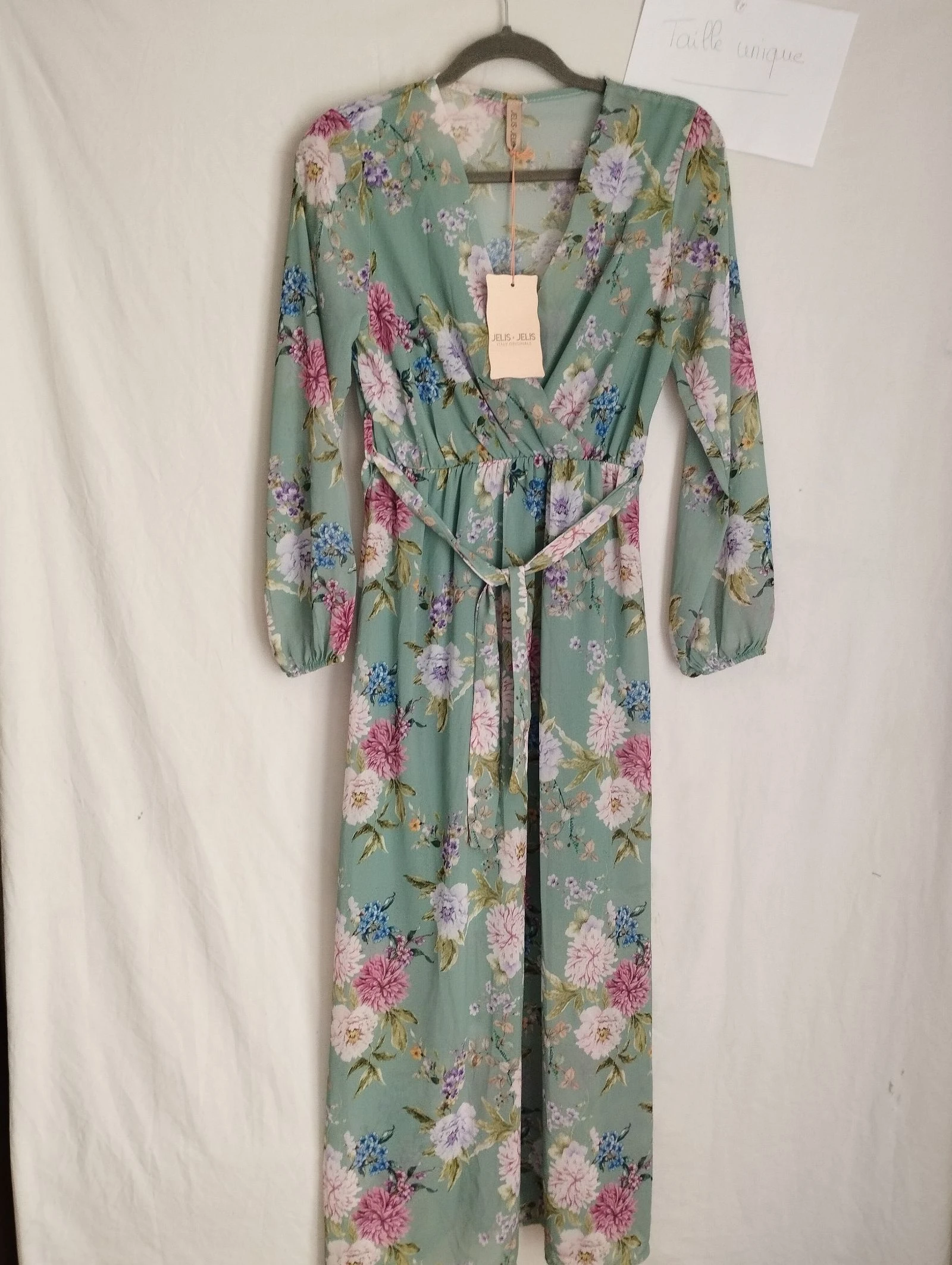 Vestido largo jelis jelis talla única – photo 3